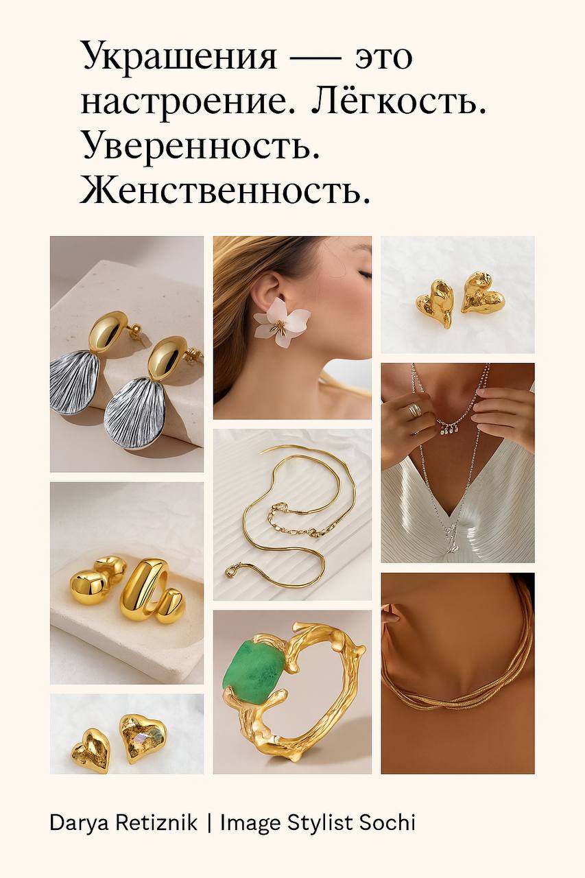 Аксессуары — стилист Darya Retiznik