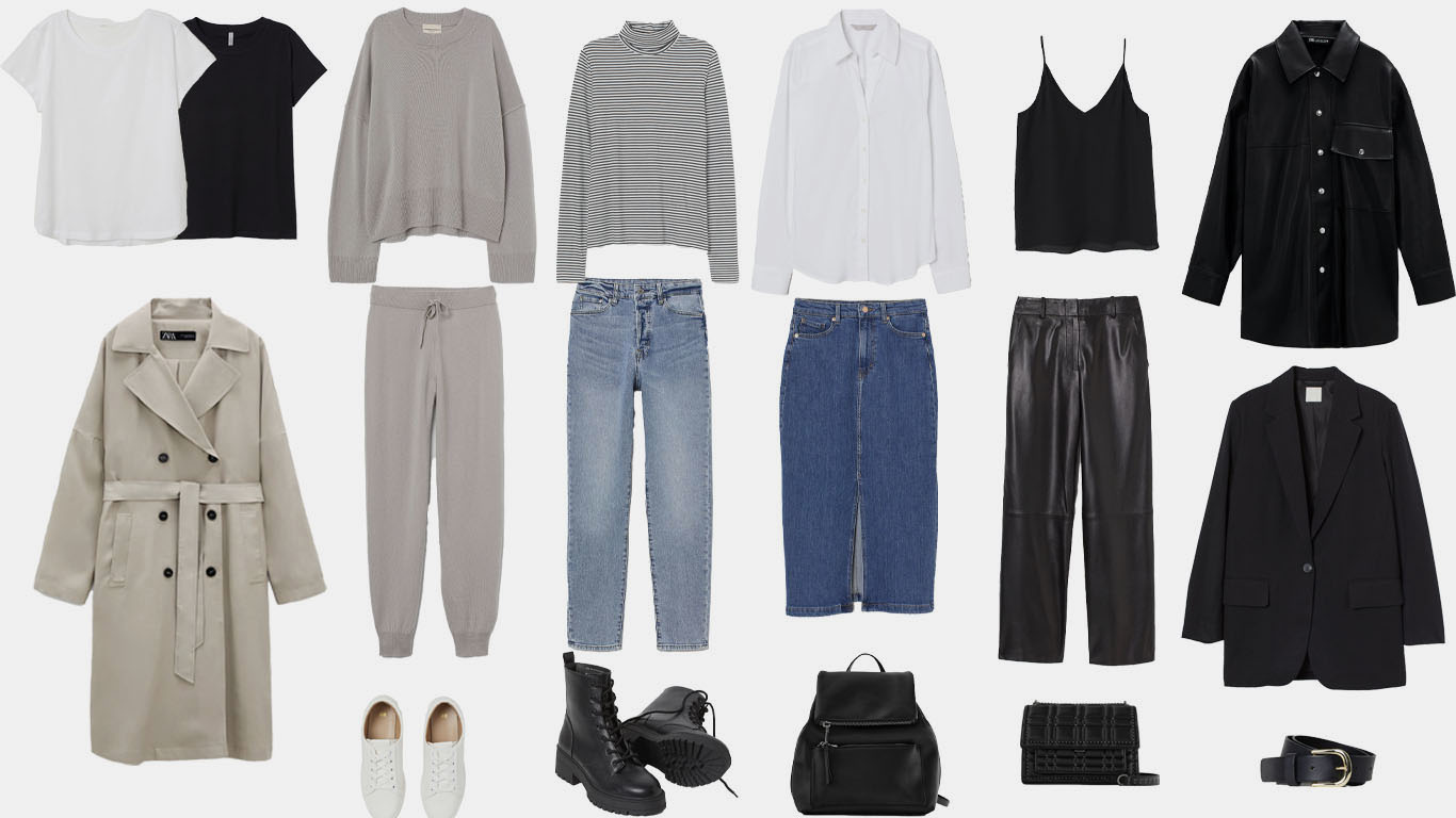 Капсульный гардероб — подбор образов стилистом